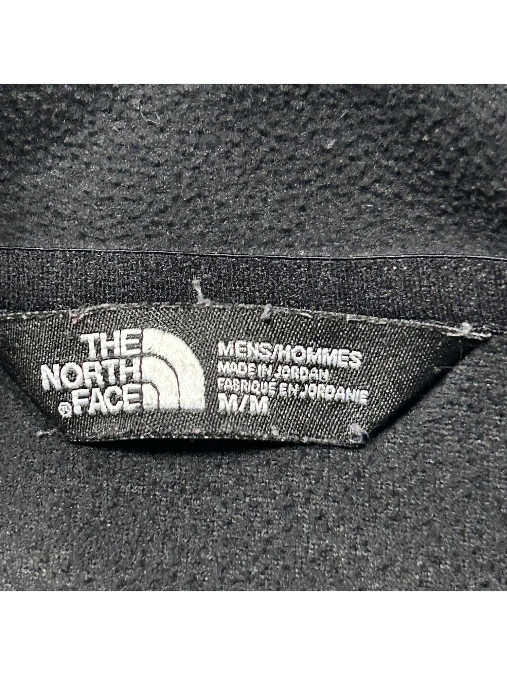 The North Face Half Zip Pullover Fleece Sweatshirt Black Men’s Size Medium